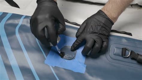 how to repair aquaglide kickitat tear